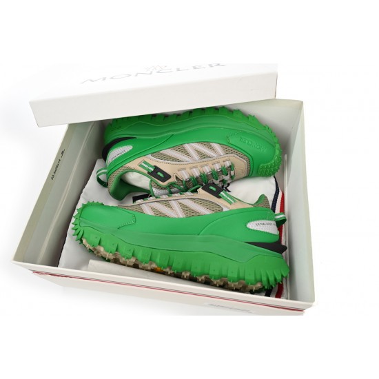 Moncler Trailgrip Gore-Tex Sneakers Grey Green