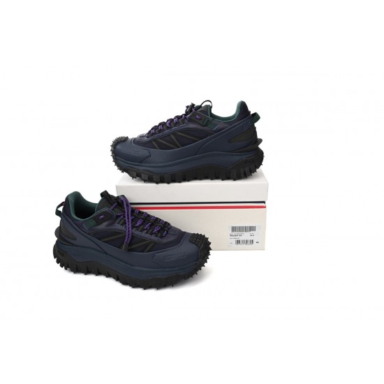 Moncler Trailgrip Gore-Tex Sneakers Fluorescent Black Blue Purple