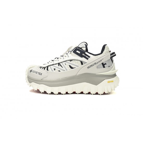 Moncler Trailgrip Gore-Tex Sneakers White Black Grey