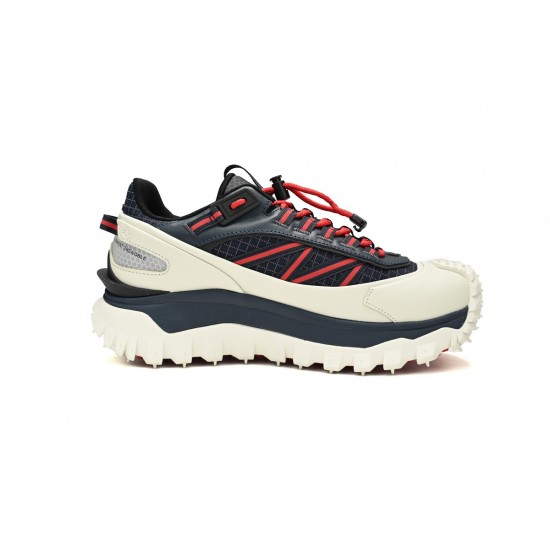 Moncler Trailgrip Gore-Tex Sneakers Black White Red