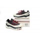 Moncler Trailgrip Gore-Tex Sneakers Black White Red