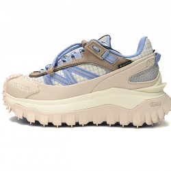 Moncler Trailgrip Gore-Tex Sneakers Beige UNC Blue