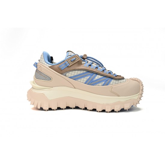 Moncler Trailgrip Gore-Tex Sneakers Beige UNC Blue