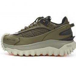 Moncler Trailgrip Gore-Tex Sneakers Olive Grey