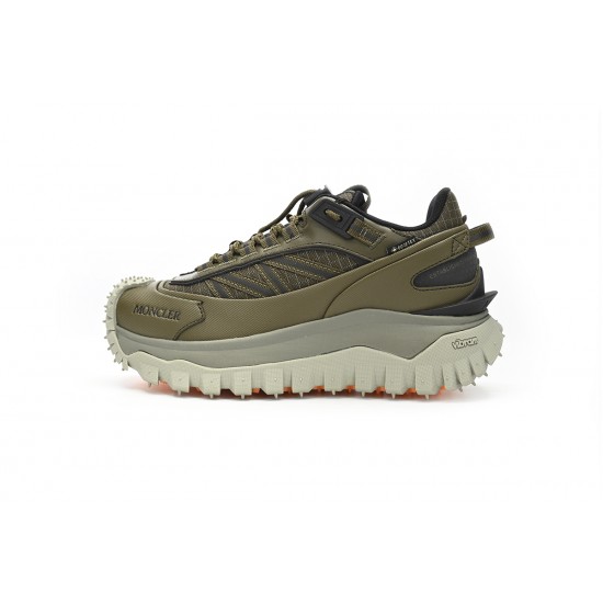 Moncler Trailgrip Gore-Tex Sneakers Olive Grey