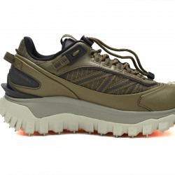 Moncler Trailgrip Gore-Tex Sneakers Olive Grey