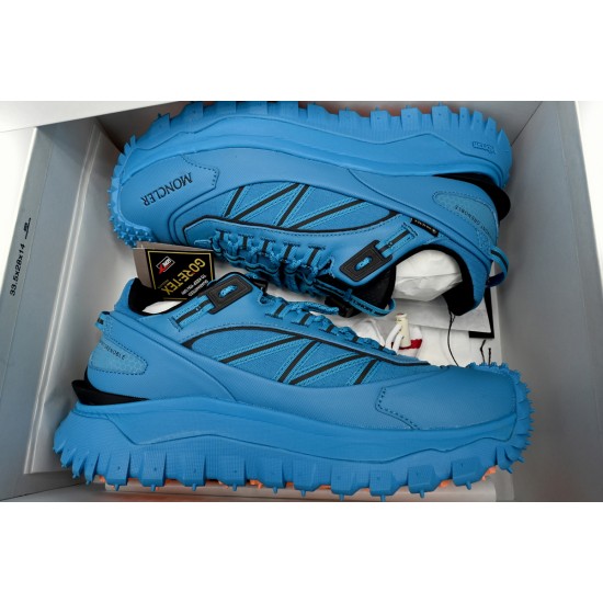 Moncler Trailgrip Gore-Tex Sneakers University Blue