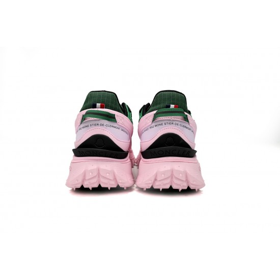 Moncler Trailgrip Gore-Tex Sneakers Women's Green Pink