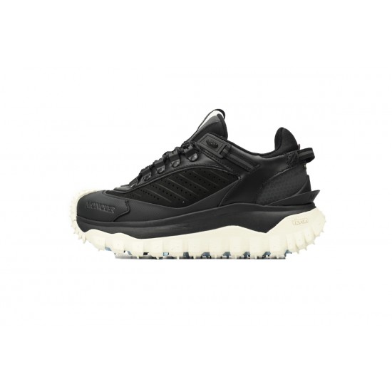 Moncler Trailgrip GTX leather sneakers Black