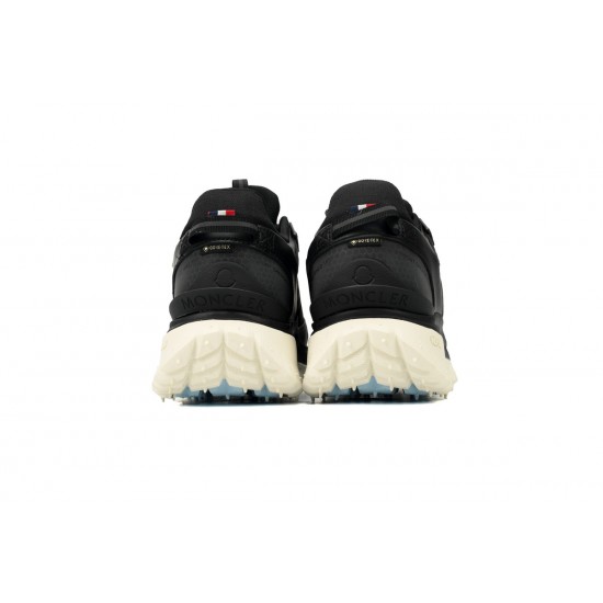 Moncler Trailgrip GTX leather sneakers Black