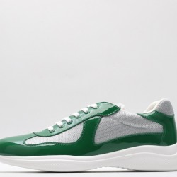 Prada America’s Cup Original Low-top Sneakers Green Patent