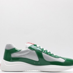 Prada America’s Cup Original Low-top Sneakers Green Patent