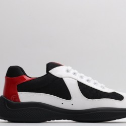 Prada America’s Cup Original Low-top Sneakers White Black Red