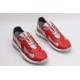 Prada America’s Cup Original Low-top Sneakers Red Mesh Grey