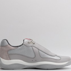 Prada America’s Cup Original Low-top Sneakers Grey Mesh