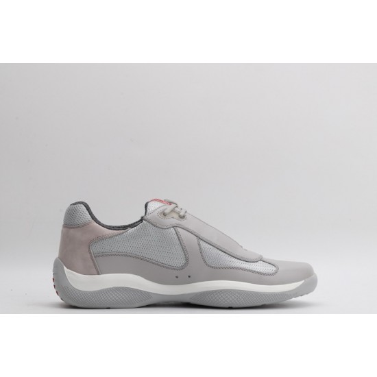 Prada America’s Cup Original Low-top Sneakers Grey Mesh