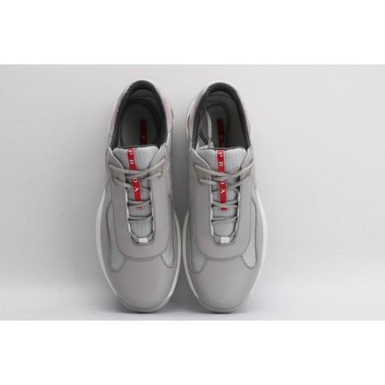 Prada America’s Cup Original Low-top Sneakers Grey Mesh