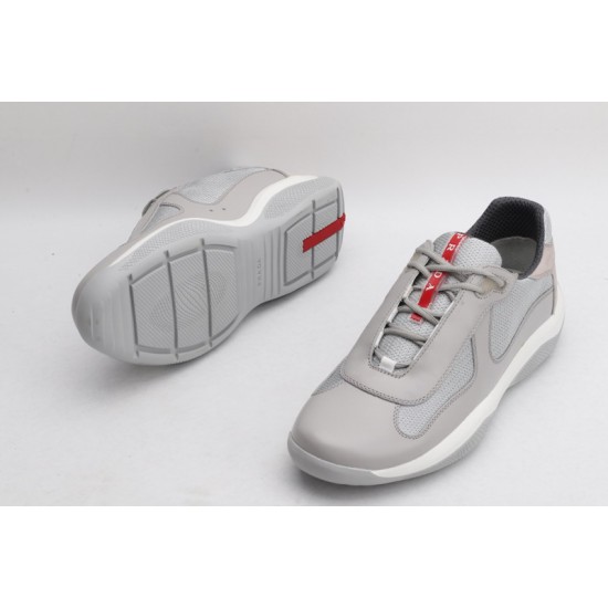 Prada America’s Cup Original Low-top Sneakers Grey Mesh