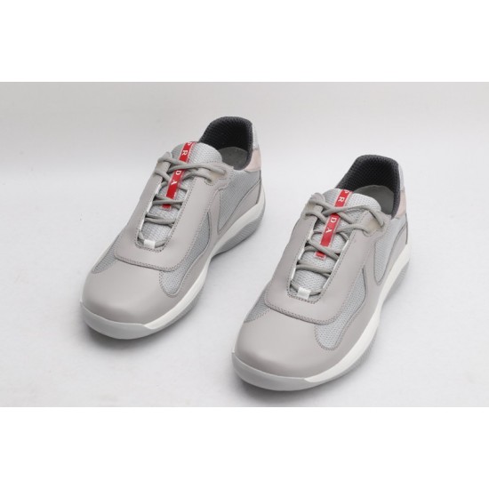 Prada America’s Cup Original Low-top Sneakers Grey Mesh