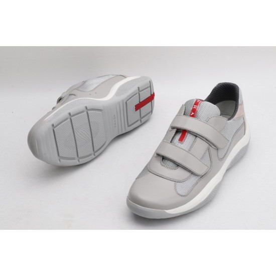 Prada America’s Cup Original Low-top Sneakers Velcro Grey