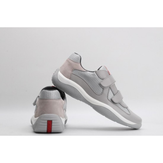 Prada America’s Cup Original Low-top Sneakers Velcro Grey