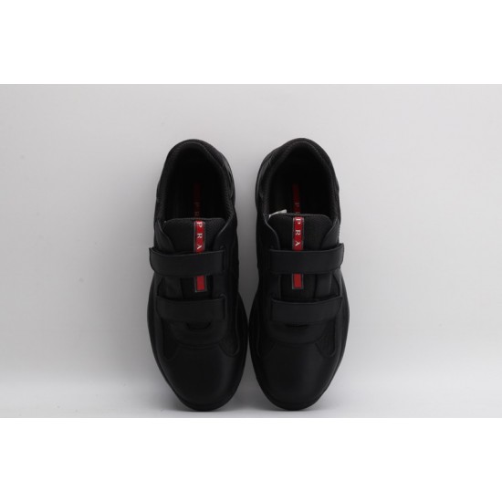 Prada America’s Cup Original Low-top Sneakers Velcro Black