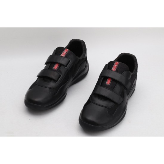 Prada America’s Cup Original Low-top Sneakers Velcro Black