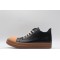 Rick Owens Luxor Low-Top Leather Sneakers Black Brown