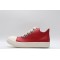 Rick Owens Luxor Low-Top Leather Sneakers Red