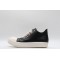 Rick Owens Luxor Low-Top Leather Sneakers Black Milk