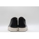 Rick Owens Luxor Low-Top Leather Sneakers Black Milk