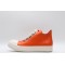 Rick Owens Luxor Low-Top Leather Sneakers Orange Milk