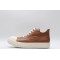 Rick Owens Luxor Low-Top Leather Sneakers Brown