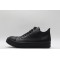 Rick Owens Luxor Low-Top Leather Sneakers Black