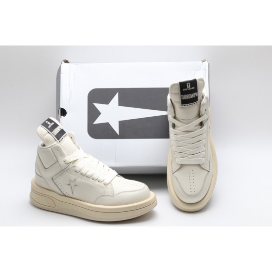 Converse Rick Owens x TURBOWPN Mid 'Egret' 172343C