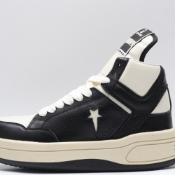 Converse Rick Owens x TURBOWPN Mid 'Black Cloud Cream' A03945C