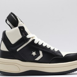 Converse Rick Owens x TURBOWPN Mid 'Black Cloud Cream' A03945C