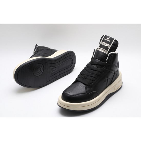 Converse Rick Owens x TURBOWPN Mid 'Black Cloud Cream' 172342C