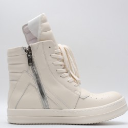 Rick Owens Geobasket Sneakers White