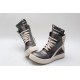 Rick Owens Geobasket Sneakers Obsidian Milk