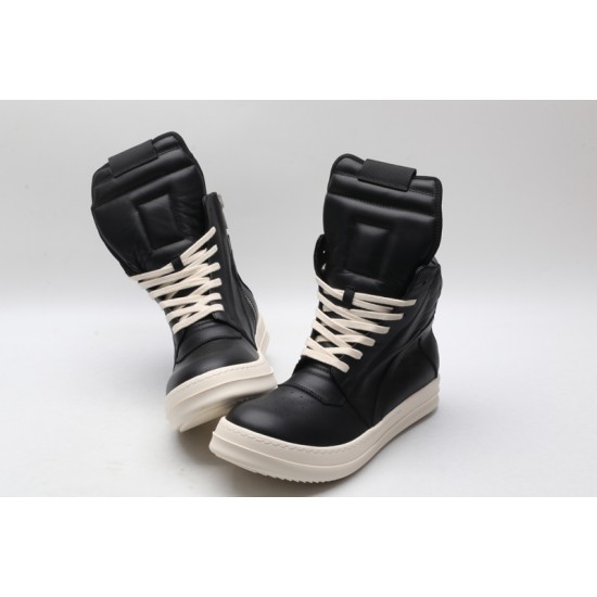 Rick Owens Geobasket Sneakers Black Milk