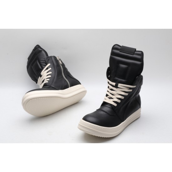 Rick Owens Geobasket Sneakers Black Milk