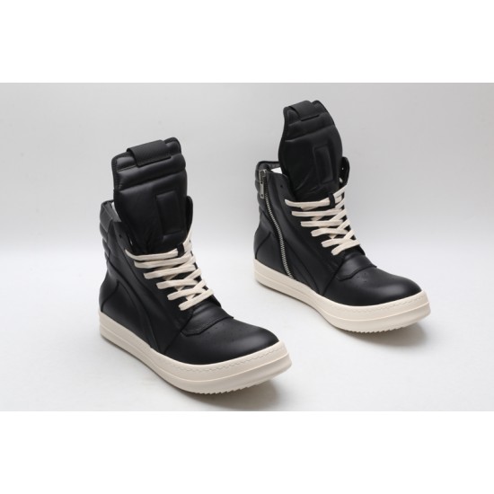 Rick Owens Geobasket Sneakers Black Milk