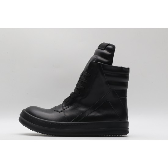 Rick Owens Geobasket Sneakers Black