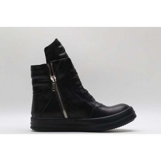 Rick Owens Geobasket Sneakers Black