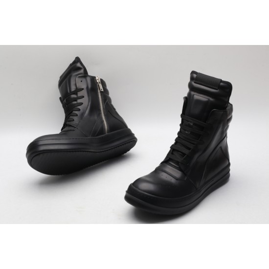 Rick Owens Geobasket Sneakers Black