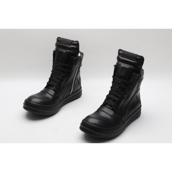 Rick Owens Geobasket Sneakers Black