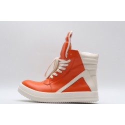 Rick Owens Geobasket Sneakers Orange