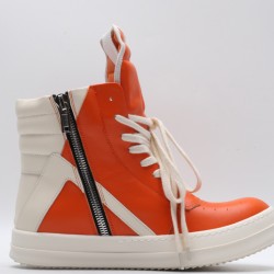 Rick Owens Geobasket Sneakers Orange