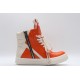 Rick Owens Geobasket Sneakers Orange